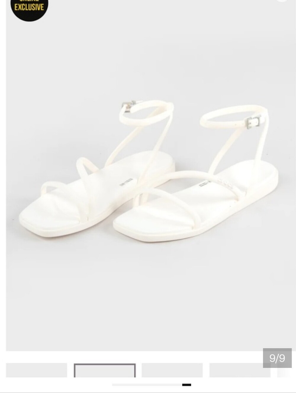 Crocs Women's Strappy Ankle-Tie Flat Sandals - White